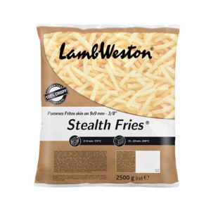 Lambweston Stealth Fries Skin-On 3/8 S24 4x2.5kg