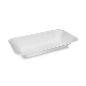 Bagasse Chippy Tray White (C1) 7.4