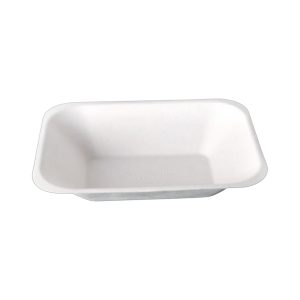 Bagasse Chippy Tray White (C2 Deep)