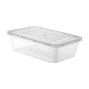 Microwave Container Rectangle 750Cc Pp 1x250