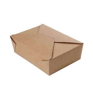 Snack Box Kraft No1 750Ml/26Oz 1x450