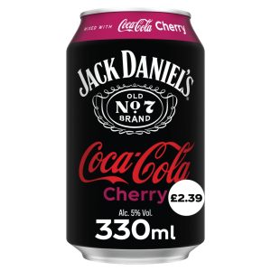 Jack Daniels & Cola Zero Cherry Pm