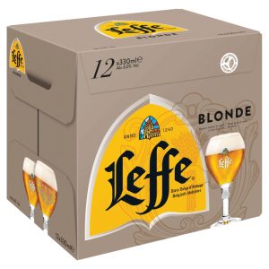 Leffe Beer Blonde(2X12X330Ml)