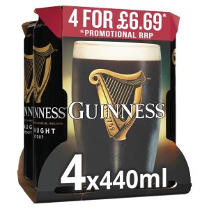 Guinness Draught Can Pm £6.69 (6X4P