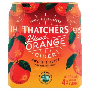 Thatchers Blood Orange Cider Cans (