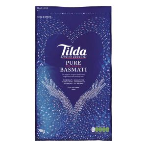 Tilda Pure Basmati Rice 20kg