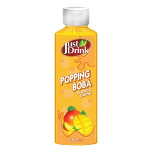 Just Drink Popping Boba Mango