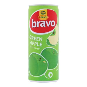 Bravo Green Apple Juice  Can