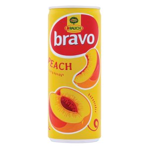 Bravo Peach Juice  Can