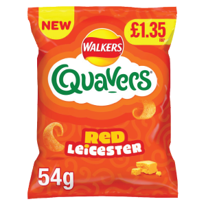 QUAVERS RED LEICESTER PM £1.35
