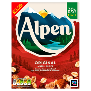 ALPEN ORIGINAL PM £3.29