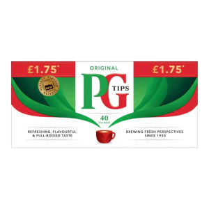 PG TIPS ORIGINAL TEA BAGS PM £1.75