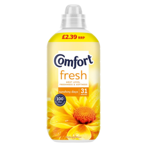 COMFORT FABRIC CONDITIONER SUNSHINY DAYS PM £2.39
