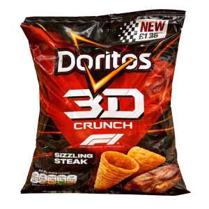 DORITOS 3D STEAK PM £1.35