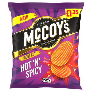 MCCOYS HOT N SPICY PM £1.35