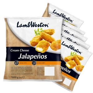 Lambweston Cream Cheese Jalapenos 6x1kg